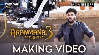 Aranmanai 3  Making video  Moviebuff  Spotlight  TVSZest [upl. by Eatnuahs]