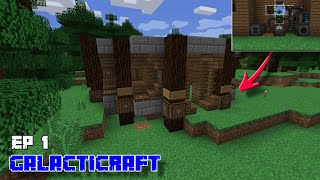 GalactiCraft Mod  Ep 1 Starting the base and 4 machines [upl. by Sane]