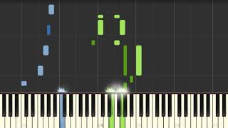 Anne Dudley Jeeves And Wooster Piano Tutorial Synthesia [upl. by Abbye634]