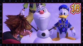 ⚔️Olaf der Schneemann ⚔️  Kingdom Hearts 18 [upl. by Scrivings]