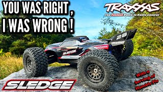 I Was WRONG About a Traxxas Sledge Upgrade and Heres What I Learned [upl. by Yrtneg]