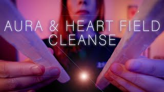 🌌 Reiki ASMR for Aura amp Heart Field Cleansing  Manifest Your Hearts Desires 🌌 [upl. by Aeet]