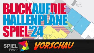 Blick in die MesseHallen der SPIEL 2024 [upl. by Alvis]