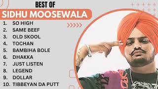 SIDHU MOOSE WALA TOP 10 SONG [upl. by Claudio803]