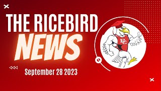 September 28 2023 Ricebird News [upl. by Norahc]