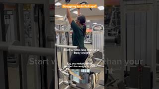 How TO UNBIG your Back with Assisted ChinUps pullups upperbodyworkout womenover60 [upl. by Eirrod335]