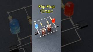 Flip Flop Circuit Using BC547 Transistor [upl. by Elrod]