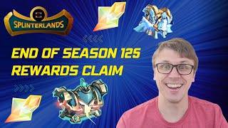 Splinterlands EOS 125 Chest Rewards Opening  Over Tree Fiddy Chests [upl. by Ahserb]