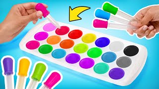 How To Turn 5 Primary Colors Into 16 New Colors  Artsy Life Hacks [upl. by Schulz912]