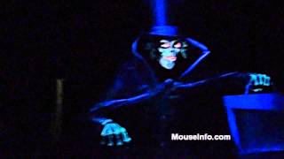 Hatbox Ghost debuts at Disneyland Haunted Mansion [upl. by Aitahs563]