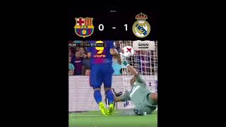 Highlights Real Madrid CF vs Barcelona FC  El Clasico  2017 shorts elclásico football [upl. by Delamare]