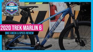 2020 Trek Marlin 6  Bike Check and Specs Review [upl. by Huntingdon]