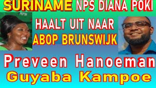 SURINAME NPS Pokie haalt uit naar ABOP Brunswijk ft Guyaba Stuwmeer Preveen Hanoeman SU NA ME 2024 [upl. by Short434]