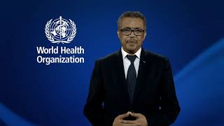 Día Mundial Sin Tabaco 2019  Dr Tedros Adhanom Ghebreyesus Director General de la OMS [upl. by Koran]