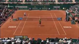 Rafael Nadal vs Marinko Matosevic  ATP Masters MonteCarlo 2013  Highlights 17042013 [upl. by Yeuh]