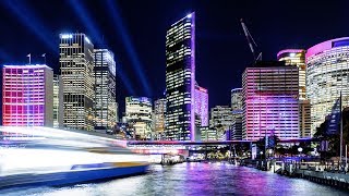 LIGHTS OF SYDNEY  4k timelapse [upl. by Kort]