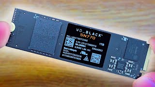 UNBOXING WDBLACK SN770 1TB NVMe™ SSD M2 en Español [upl. by Enorej]