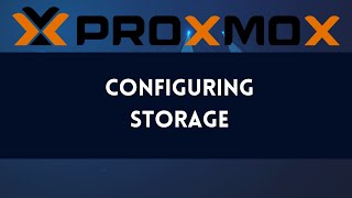 Configuring Storage Drives with Proxmox 2024 [upl. by Agata]