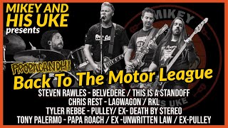 PROPAGANDHI BACK TO THE MOTOR LEAGUE COVER  FEAT LAGWAGON BELVEDERE PULLEY PAPA ROACH [upl. by Htims]