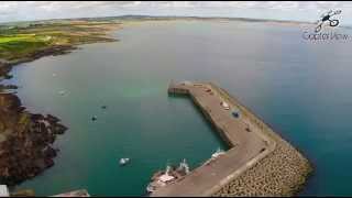 Clogherhead Co Louth Ireland From Above [upl. by Neeham]