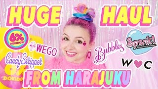 ♡ HUGE HARAJUKU FASHION HAUL ♡ [upl. by Annabella208]