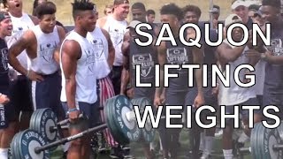 Watch Saquon Barkley compete in Lift for Life  Penn State football [upl. by Cardie743]