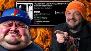 PS5 Pro Scalpers Have Gotten ABSOLUTELY DESTROYED [upl. by Nnaitsirhc]