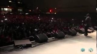 Kendrick Lamar Takes Shots At Meek Mill Live In Brooklyn NYC [upl. by Casandra790]