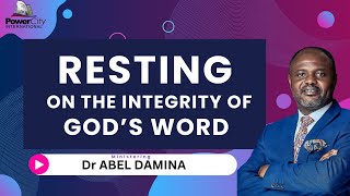 RESTING ON THE INTEGRITY OF GODS WORD  PART 3 [upl. by Nehttam]