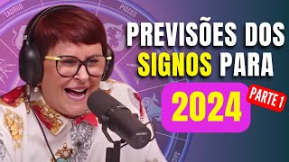 PREVISÕES DOS SIGNOS PARA 2024  Márcia Sensitiva Parte 1 [upl. by Chae976]