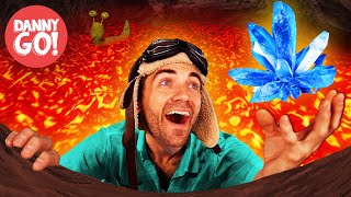 The Floor Is Lava 2 Into the Volcano 🌋  Brain Break Dance  Danny Go Songs for Kids [upl. by Nylkaj574]