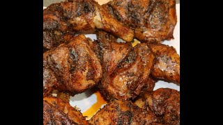 Cuisse de poulet braisé au four  Baked chicken thigh [upl. by Plossl]