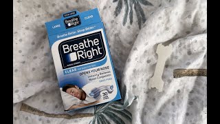 Breathe Right Nasal Strips Clear Large  30 Strips [upl. by Phi297]