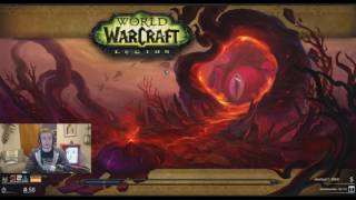 World of Warcraft Legion Sodapoppin FULL WoW Legion Raid  Xavius Raid Boss [upl. by Ggerg886]