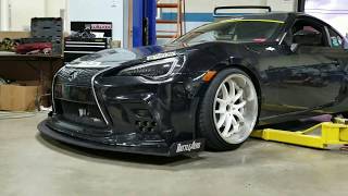 Battle Aero FRS Chassis Mounted Front Splitter w Aimgain Bumper [upl. by Broek]