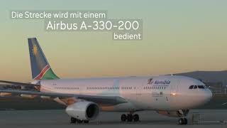 Air Namibia auch weiterhin mit A330200 nach Windhoek [upl. by Ayifas482]