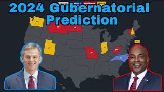 2024 Gubernatorial Prediction September 2024 [upl. by Begga]