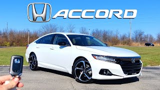 2022 Honda Accord  Is This Still a MidSize Sedan LEADER [upl. by Maitilde]