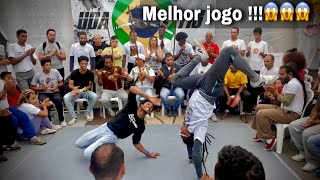 SACI FIU MELHOR TESOURA VOADORA NA RODA DE CAPOEIRA NO QUINTAL DO UDA [upl. by Novat608]