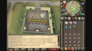 OSRS  Moss Giant Range Safe Spot Slayer Guide For Pures [upl. by Nonnel]