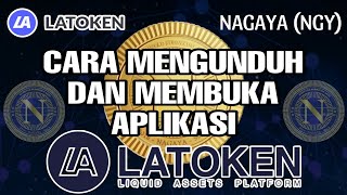 CARA MENGUNDUH DAN MEMBUKA APLIKASI LATOKEN [upl. by Alithea]