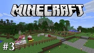 Minecraft Survival 003  Sheep and Cow [upl. by Zaragoza486]