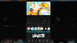 Vegito  AMV  Capcut Tutorial [upl. by Hahnke]