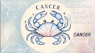 Cancer Horoscope for November 18 2024 Emotional Strength amp New Beginnings [upl. by Franklin]