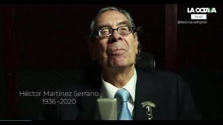 HÉCTOR MARTÍNEZ SERRANO PIONERO y LEYENDA de la RADIO MEXICANA [upl. by Melisse477]