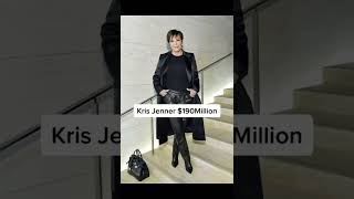 Kardashian Jenner Net Worth shorts [upl. by Archle]