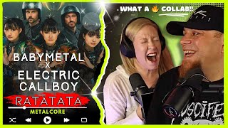 BABYMETAL x ELECTRIC CALLBOY quotRATATATAquot  Audio Engineer amp Wifey React [upl. by Yrak]