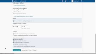 Turnitin Part 1 Add Originality Checking to a D2L Dropbox folder 103 [upl. by Liarret]