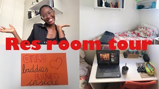 Res room tour Stellenbosch university South African YouTuber Lulu Makhalima [upl. by Jon97]