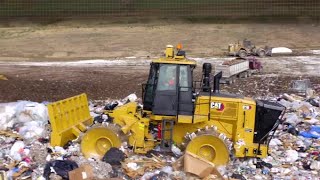 Cat® 816 Landfill Compactors  In the Iron with Mark and Travis [upl. by Relly]